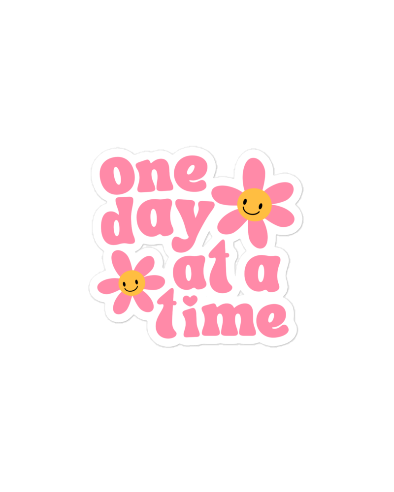 One Day Bubblegum Sticker
