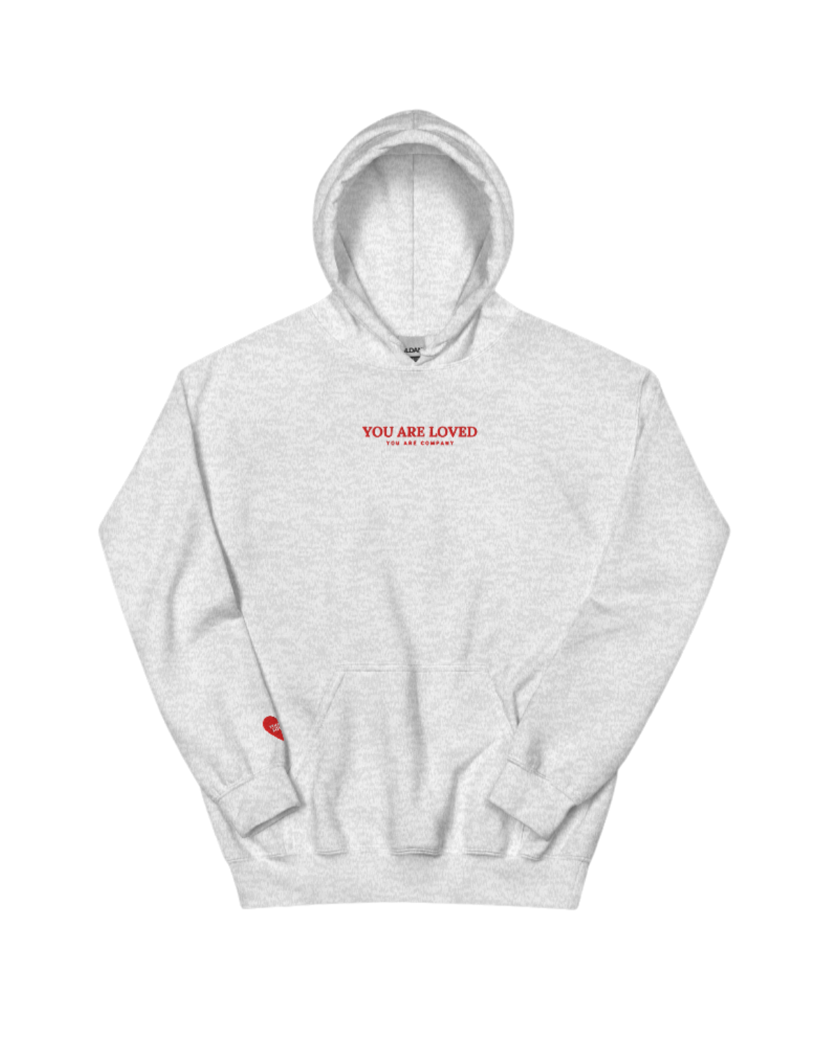 YOU ARE LOVED Embroidered Cheetah Hoodie
